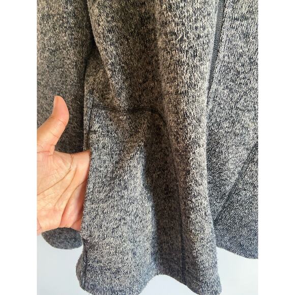 Eddie Bauer Womens Full Zip Fleece Jacket Gray Heather Size Small S Hiking Layer - Picture 3 of 9